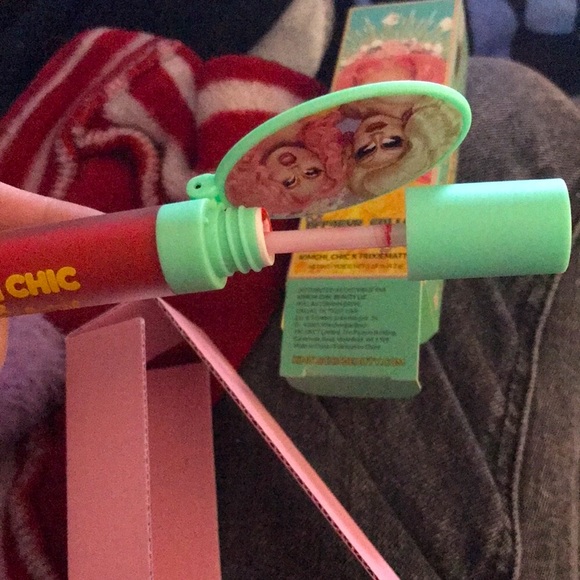 🆕SEALED!Kim Chi BeautyXTrixie Mattel BFF4Eva Lipstick Collab “Red Fantasy”💄 - Picture 2 of 16